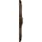 Ekena Millwork Antilles Ceiling Medallion (Fits Canopies up to 6"), Hand-Painted Rust, 38 1/4"OD x 1 1/2"P CM38ANRUS - alternate 2